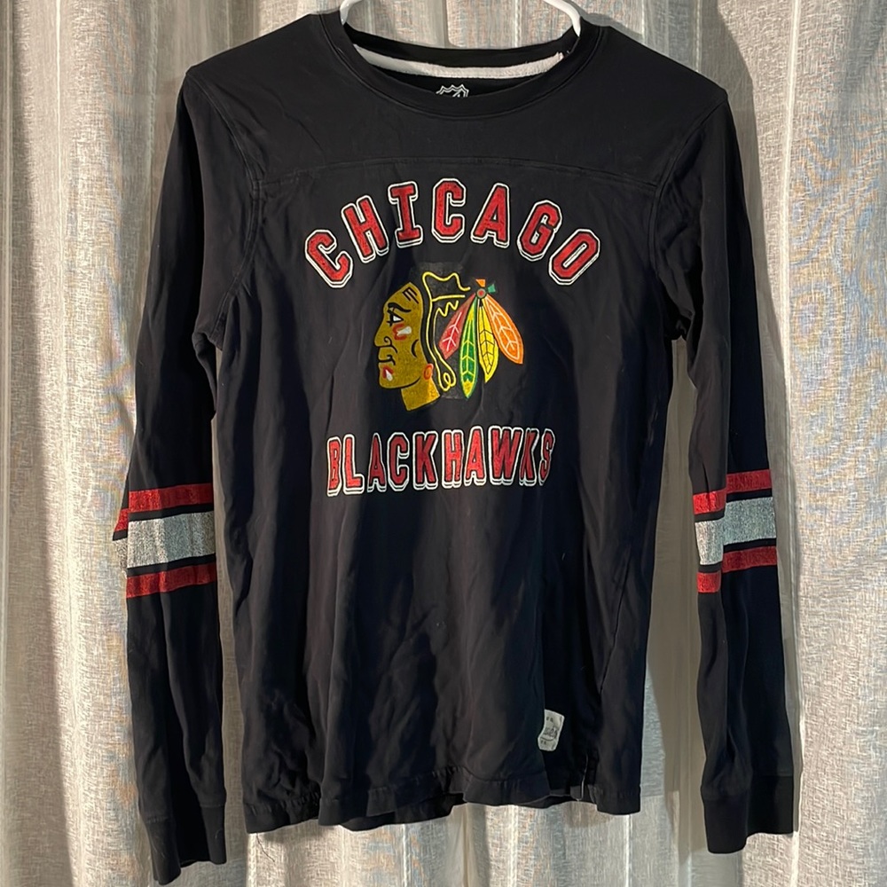chicago blackhawks long sleeve tee